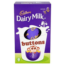 Load image into Gallery viewer, Cadbury Medium Easter Eggs Chocolate Gifts. Bundle of 4 Creme Buttons Mini Eggs
