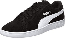 Load image into Gallery viewer, PUMA Unisex Puma Smash v2 Trainers, Puma Black Puma White Puma Silver, 9 UK
