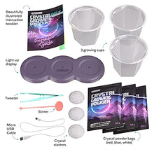 Load image into Gallery viewer, Crystal Growing Kit for Kids - Science Experiments for Boys and Girls Ages 6-12 Year Old Girl Gifts - Boy Craft Toys STEM Crafts Activities, DIY Projects Kits - Gift for Kids age 6 7 8 9 10 11 &amp; 12
