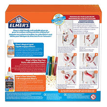 Load image into Gallery viewer, Elmer’s Glue Slime Starter Kit | with Clear PVA Glue, Glitter Glue Pens and Magical Liquid Slime Activator Solution | Washable and Kid Friendly Formula | 8 Count
