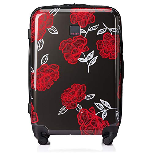 Tripp SlateWatermelon Bloom Medium 4 Wheel Suitcase