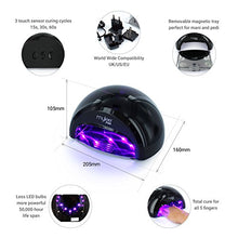Load image into Gallery viewer, MYLEE 15 Seconds Cure Convex Curing® LED Gel Polish Nail Drying Lamp KIT, 3 Curing Cycle, Compatible With All Gel Polish, Kit incl. MYGEL Top &amp; Base Coat, Mylee Prep + Wipe, Gel Remover (Black)
