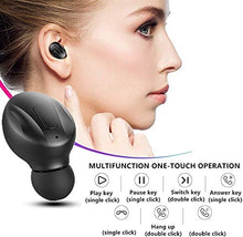 Load image into Gallery viewer, Bluetooth Headphones, Aclouddatee 2020 Bluetooth 5.0 Wireless Headphones Stereo Sound Microphone Mini Wireless Earbuds with Headphones and Portable Charging Case for iOS Android PC (AF-G8)
