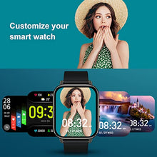 Load image into Gallery viewer, Smart Watch Men Women, 1.69" Fitness Tracker with Sleep/Heart Rate Monitor, Calorie/Step Counter Fitness Watch 24 Sports Modes, Shared GPS Smartwatch, I-PX68 Waterpoof Activity Tracker for Android iOS
