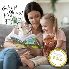 Load image into Gallery viewer, WOW! STUFF Interactive Gruffalo Soft Toy | Official Talking 12 Inch Plush Teddy From The Julia Donaldson and Axel Scheffler Children's Books and Films | For Boys and Girls Aged 3 And Above
