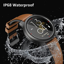 Load image into Gallery viewer, YOHOTA Smart Watch for Men, Fitness Tracker Watch with 1.32" TFT Full Touch IPS Display, IP68 Waterproof Outdoor Activity Tracker with Heart Rate and Sleep Monitor, Step Counter Watch for iOS Android
