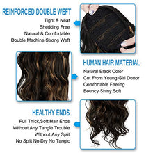Load image into Gallery viewer, Long Wavy Ponytail Hair Extension for Black Women Drawstring Ponytail Hair Extensions Clip in Curly Synthetic Hairpiece
