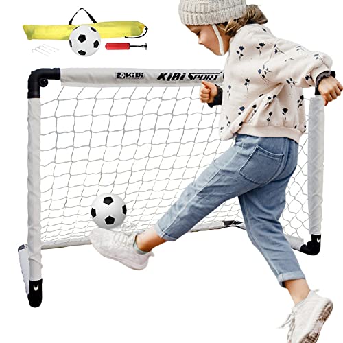 LZHDZQD Football Gifts For Boys, Football Goals For The Garden, Football Goals For Kids, Let Kids Fall In Love With Football, 36×24 Inch Football Goals Football Training Equipment For Kids Suit