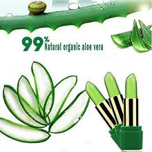 Load image into Gallery viewer, Genenic Aloe Vera Lipstick,Charming Shine Long Lasting Anti-cracking Temperature Color Changing Aloe Vera Lipstick Moisturizing Lip Makeup (1Pc Aloe Vera Lipstick)
