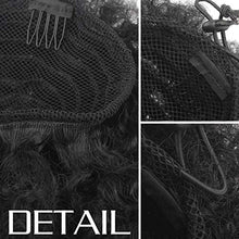 Load image into Gallery viewer, Xtrend Natural Black Afro Ponytail Drawstring Short Afro Kinky Curly Pony Tail Curly Hair Synthetic Fiber Puff Ponytail Wrap Updo Hair Extensions with 2 Clips for Black Women 1B
