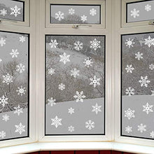 Load image into Gallery viewer, Articlings 42 Original Snowflake Window Clings | Fabulous Static PVC Stickers
