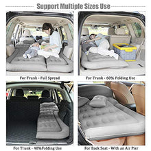 Load image into Gallery viewer, Nifusu SUV Air Mattress Camping Beds, Inflatable Car Travel Bed Backseat with Two Pillow and Electric Air Pump, Double-Sided Portable Sleeping Pad For Home Outdoor Travel
