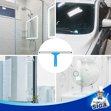 Load image into Gallery viewer, MR.SIGA Professional Window Cleaning Combo - Squeegee &amp; Microfiber Window Scrubber, 14&quot;
