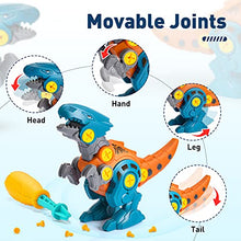 Load image into Gallery viewer, Toyzey Toys for 3 4 5 6 7 8 9 Year Old Boys, Dinosaur Toys for Boys Age 3-9 Animal Educational Toys Gifts for 3-9 Year Old Boys Girls Construction Toys for 3-9 Year Olds Dinasour Gift for Boys
