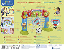 Load image into Gallery viewer, Clementoni 61340 My First Football Goal Interactive Toy for Toddlers-Ages 18 Months Plus, Multi Coloured
