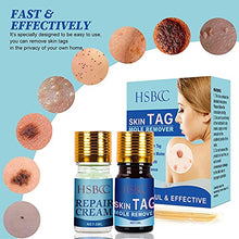 Load image into Gallery viewer, HSBCC Updated Skin Tag Remover &amp; Mole Remover Set，Skin tag removal &amp; Natural Repair Gel, Safe &amp; Effective, Easy to use at home.
