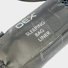 Load image into Gallery viewer, OEX Silk Rectangle Sleeping Bag Liner, Blue, One Size
