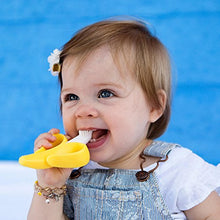 Load image into Gallery viewer, Chewable toothbrush baby -Baby Banana Teething Toothbrush for Infants
