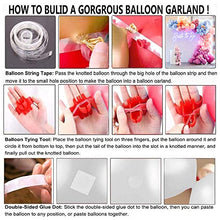 Load image into Gallery viewer, JORAKI 113pcs Retro Pink Balloon Garland Arch Kit with Pink Blue Yellow Latex Balloon Tying Tool Balloon Chain,Women Girls Party Balloon Kit for Wedding Baby Shower Girls Birthday Party Decoration
