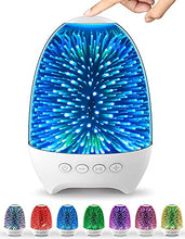 Load image into Gallery viewer, Bluetooth Speaker Night Lights, 3D Galaxy Bedside lamp Touch Control, Dimmable RGB 7 Colours Changing LED Portable Wireless Rechargeable Table Lamp for Bedroom,Best Gift for Kids, Adult, Boys, Girls
