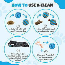 Load image into Gallery viewer, MBF PETS | Dog Puzzle | Interactive Toys For Dogs | Dog Balls | Boredom Toy | 7cm In Blue - Suitable for Puppies, Small And Medium Sized Dogs
