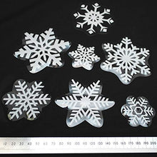 Load image into Gallery viewer, Articlings 42 Original Snowflake Window Clings | Fabulous Static PVC Stickers
