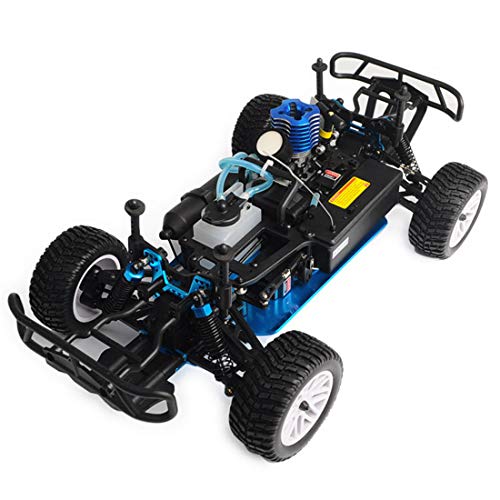 Riva776Yale Nitro RC Car, HSP 94155 1:10 4WD Two Speed Nitro Short Course Racing Car RC Car - RTR Version