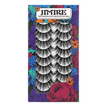 Load image into Gallery viewer, JIMIRE 10 Pairs False Eyelashes Natural Lashes Fluffy 3D Volume Eyelashes Pack
