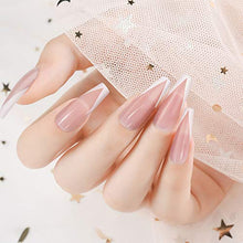 Load image into Gallery viewer, EBANKU 48pcs Coffin Long False Nails Fake Nails Ballerina Acrylic Press on Nails Full Cover Stick on Nails for Women and Girls
