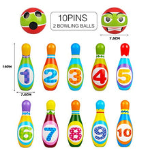 Load image into Gallery viewer, 3-6 Year Old Boy Girl Toddler Toys, Kids Early Educational Toy Gift Active Game for Kids Girls Boys Age 2 3 4 5 Toddler Birthday Present Gift Party Games Bowling Set Toy for 2-5 Year Olds Kid Child
