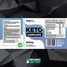Load image into Gallery viewer, Keto Complete - Unisex Keto Diet Pills -1 Month Supply- Vegan Friendly - SUPPLEMENTS SANCTUARY
