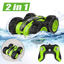 Load image into Gallery viewer, ANTAPRCIS 2 in 1 RC Water Stunt Car, 4WD Amphibious Remote Control Car Toy Birthday Gift for 6-12 Year Old Kids
