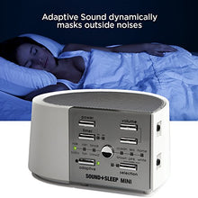 Load image into Gallery viewer, Adaptive Sound Technologies Sound+Sleep White Mini Therapy Machine with UK Adapter

