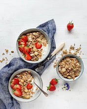 Load image into Gallery viewer, Macadamia &amp; Coconut Keto Granola 3x312g - Low Carb - No Gluten - No Added Sugar, Salt or Palm Oil - High Fibre - Healthy &amp; Natural Breakfast Cereal - LCHF
