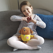 Load image into Gallery viewer, Hey Duggee 2142S Duggee Hug Squashy Soft Toy Swing Ticket, Brown
