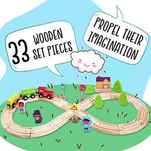 Load image into Gallery viewer, Jaques of London Wooden Train Set | Wooden Toys for 3 4 5 Year Olds | Toy Train for Kids | Toddler Toys | Since 1795
