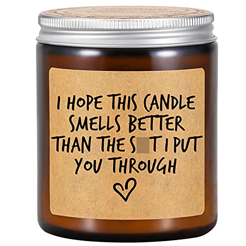 Fairy's Gift Scented Candles - I'm Sorry Gifts for Her, Him - Funny Apology, Friendship, Mothers Day, Birthday Gifts for Women, Men, Grandma, Mom, Dad, Wife, Husband, Girlfriend, Boyfriend, Friend
