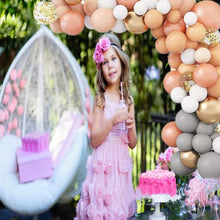 Load image into Gallery viewer, Blush Peach Balloon Garland Arch Kit , Toptap 129 Packs Balloon Garland Kit, Rosegold and Pink Birthday Hen Party Decoration for Girls Women Men Wedding Anniversary Bridal Engagement Baby Shower

