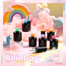 Load image into Gallery viewer, Beetles Gel Nail Polish Kit, Easter Nail Art 6 Colors Spring Summer Rainbow Bright Purple Pink Yellow Green Blue Soak Off Gel Polish Set DIY Manicure Gift for Girls

