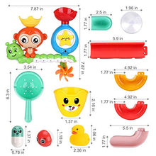 Load image into Gallery viewer, BBLIKE Baby Bath Toys, Bath Toys for 2, 3, 4+ Years Old Boys Girls Toddlers Kids Older Children, Monkey Water Toys Shower Toys Bathly Toy with Cup for Babies 18+ Mouths Gift Toy Set (B)
