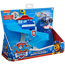 Load image into Gallery viewer, PAW Patrol Adventure Bay Bath Playset with Light-up Chase Vehicle, Bath Toy for Kids Aged 3 and up
