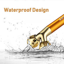 Load image into Gallery viewer, 2 IN 1 Face Massager Roller Gold Facial Massager, Electric 3D Face Roller and T Shape Arm Eye Nose Head Massager Instant Face Lift Anti Wrinkles
