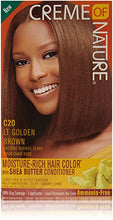 Load image into Gallery viewer, Creme of Nature Liquid Hair Color, Golden Brown C20
