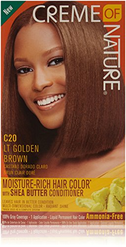 Creme of Nature Liquid Hair Color, Golden Brown C20