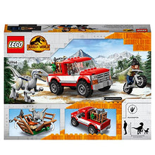 Load image into Gallery viewer, LEGO 76946 Jurassic World Blue and Beta Velociraptor Capture with Truck and 2 Dinosaur Toys For Kids Aged 6 Plus, 2022 Dominion Movie Inspired Set
