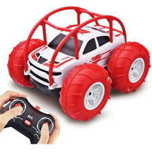 Load image into Gallery viewer, Remote Control Cars, 360° Flip Fun Stunt 15KM/H Fast RC Car Kids with Cool LED, Waterproof Monster Truck 2.4GHz 4WD Indoor Outdoor Toddler Toy Gift for Boys Girls Age 3-12, 2 Rechargeable Battery
