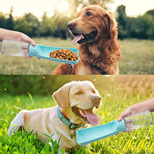 Load image into Gallery viewer, Leak-Proof Backflow Portable Dog Water Bottle KingAcc 550Ml Foldable Dog Cat Travel Water Bowl Outdoor Lightweigh Pet Drinking Cup（Don't Use Hot Water and Dishwasher）
