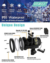 Load image into Gallery viewer, KITASST Christmas Projector Lights Outdoor, Upgrade Led Snowfall Santa Tree Projection Lamp, Waterproof Landscape Lighting for Xmas Halloween Party Garden Holidays Indoor Outside Decorations(Black)
