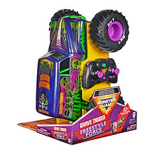 Load image into Gallery viewer, Monster Jam Official Grave Digger Freestyle Force, Remote-Control Car, Monster Truck Toys for Boys Kids and Adults, 1:15 Scale
