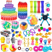 Load image into Gallery viewer, Fidget Toys Pack,50 Pcs Fidget Toy Set for Kids Adults,Sensory Toys that can Relieve the Stress of Autism,Value Package Each one is Decompressed and Fun and Creative,Toys that You can't Put It Down
